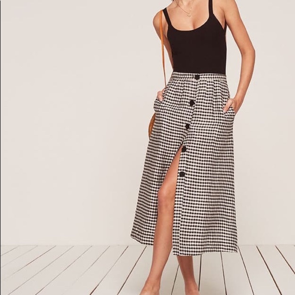REFORMATION valentines skirt perfect condition